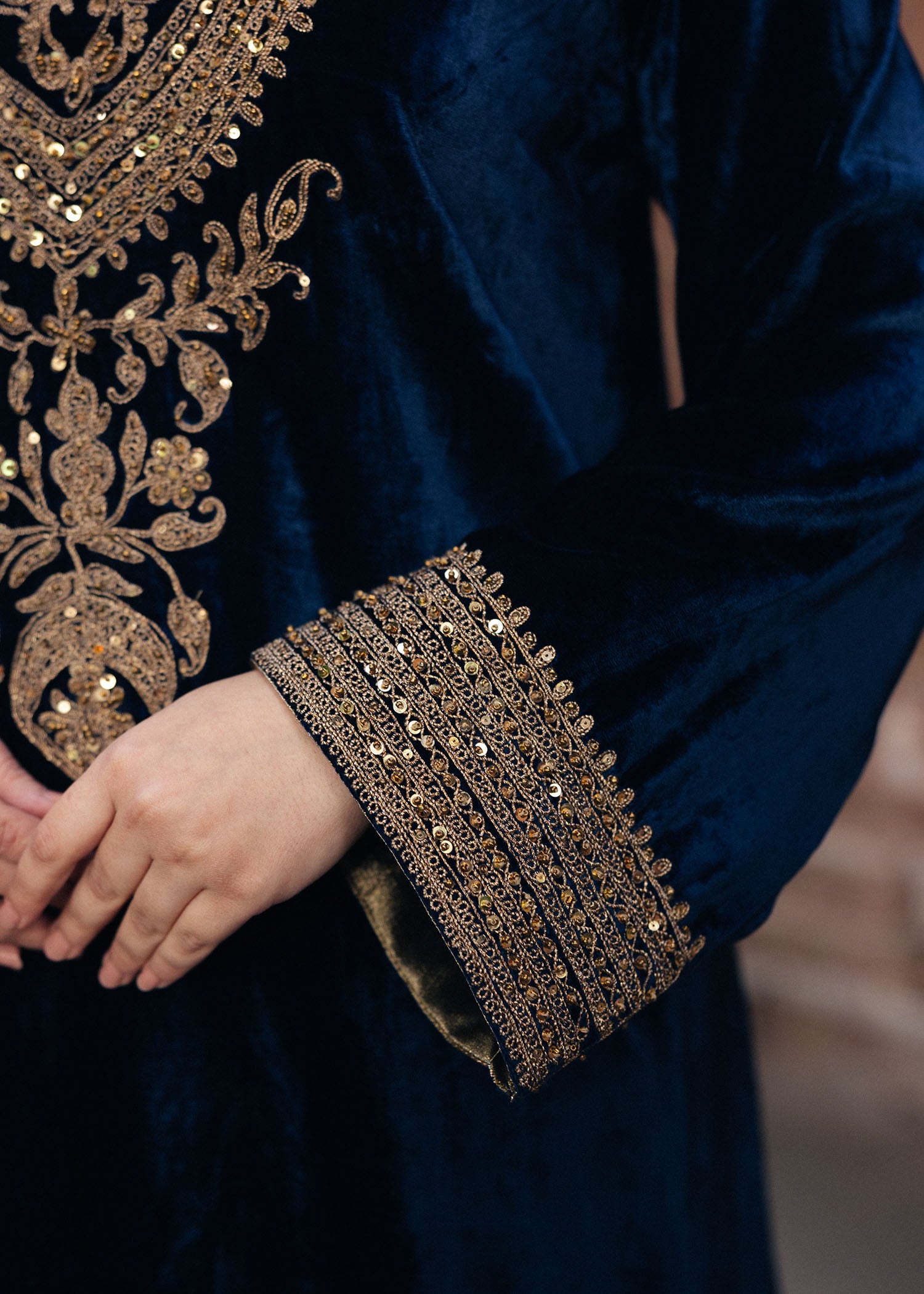Royal Blue Velvet